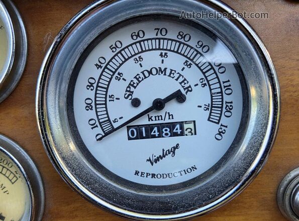 CA500664 1929 MERCEDES-BENZ GAZELLE White Instrument cluster view