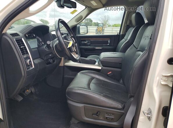 1C6RR7NM9JS355120 2018 RAM 1500 White Dashboard view