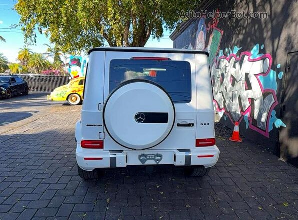 W1NYC7HJ0RX495684 2024 MERCEDES-BENZ G-CLASS Белый Вид подкапотного пространства