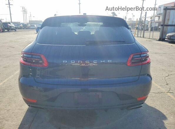 WP1AA2A51JLB08181 2018 PORSCHE MACAN Синий Вид салона спереди