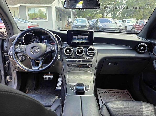 WDC0J4KBXJF314623 2018 MERCEDES-BENZ GLC-CLASS Gray Vista de los asientos traseros