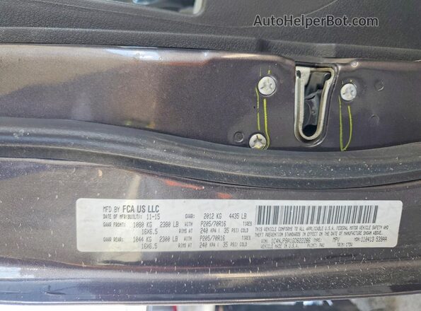 1C4NJPBA1GD622286 2016 JEEP PATRIOT Gray სალონის 360-გრადუსიანი ხედი