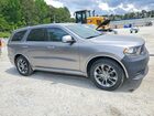 2019 Dodge Durango Gt Серый vin: 1C4RDHDG6KC645089