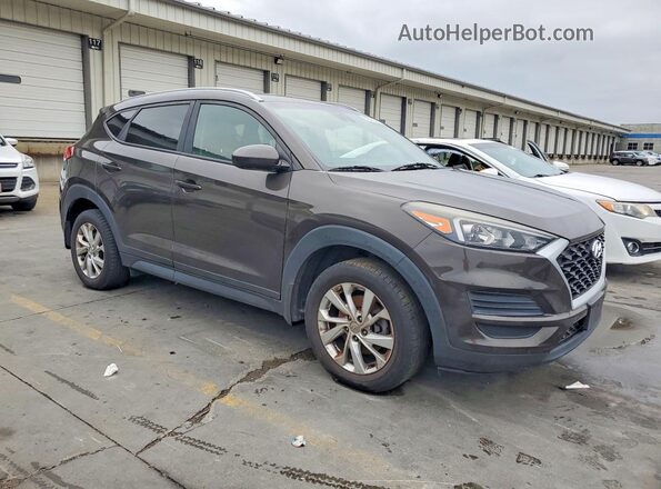 KM8J33A47KU977917 2019 HYUNDAI TUCSON Коричневый Вид спереди