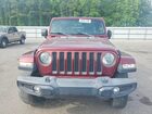 2021 Jeep Wrangler Unlimited Sport Красный vin: 1C4HJXDN4MW557320