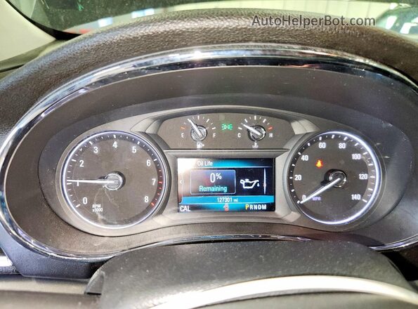 KL4CJ2SB9HB015272 2017 BUICK ENCORE Черный Вид задних сидений
