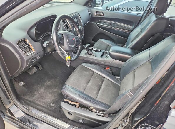 1C4RDHDG7KC824466 2019 DODGE DURANGO Black Widok deski rozdzielczej