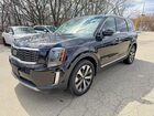2021 Kia Telluride S Черный vin: 5XYP6DHCXMG162768