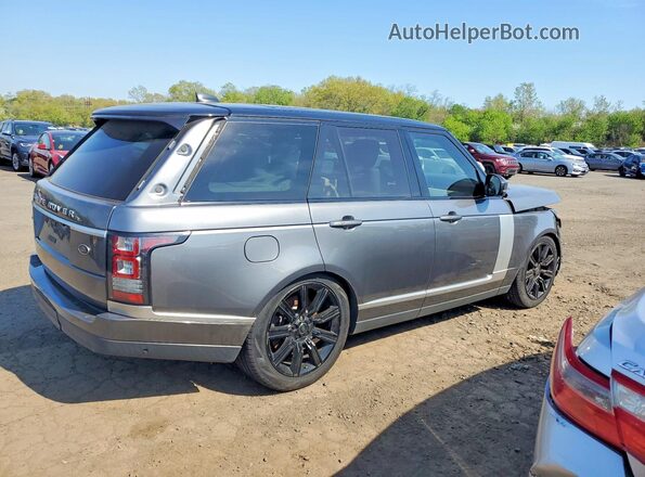 SALGS2FE6HA328061 2017 LAND ROVER RANGE Серый Передняя правая четверть