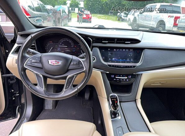 1GYKNARS2HZ278243 2017 CADILLAC XT5 Black Widok tylnych siedzeń