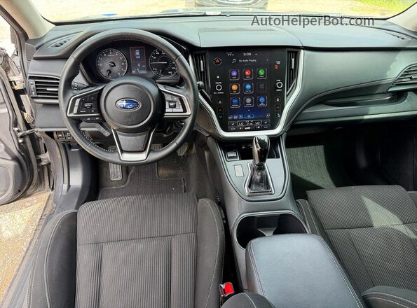 4S3BWAD66N3019010 2022 SUBARU LEGACY Gray Widok tylnych siedzeń