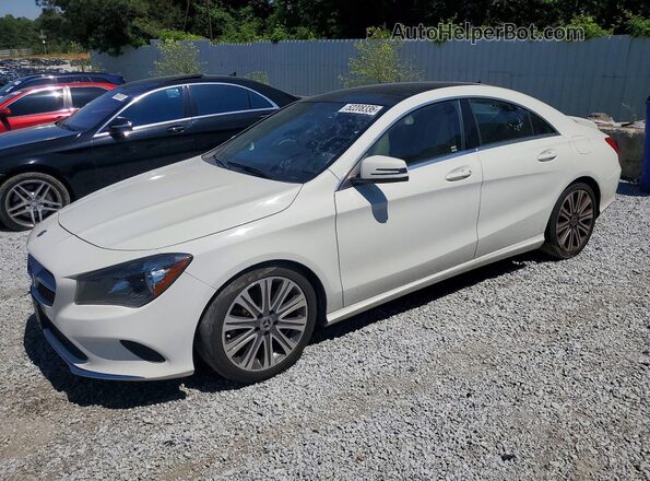 WDDSJ4GB1JN543209 2018 MERCEDES-BENZ CLA-CLASS White Задня ліва чверть