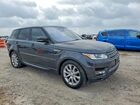 2016 Land Rover Range Rover Sport Hse Серый vin: SALWR2KFXGA634894