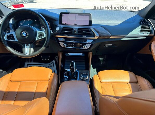 5UX2V1C01L9C64762 2020 BMW X4 Black Vista del cuadro de instrumentos