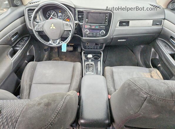 JA4AD3A36HZ010956 2017 MITSUBISHI OUTLANDER Черный Вид щитка приборов