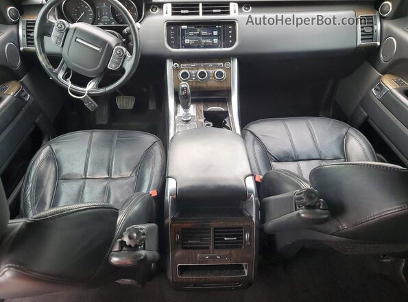 SALWR2KFXGA634894 2016 LAND ROVER RANGE Серый Вид щитка приборов