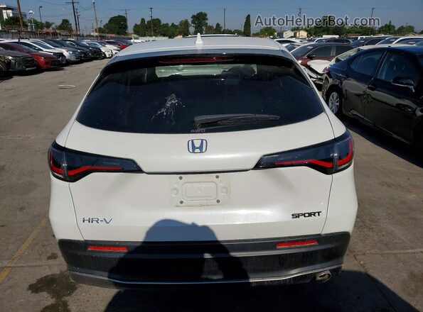 3CZRZ2H54SM708190 2025 HONDA HR-V White Вид салону спереду