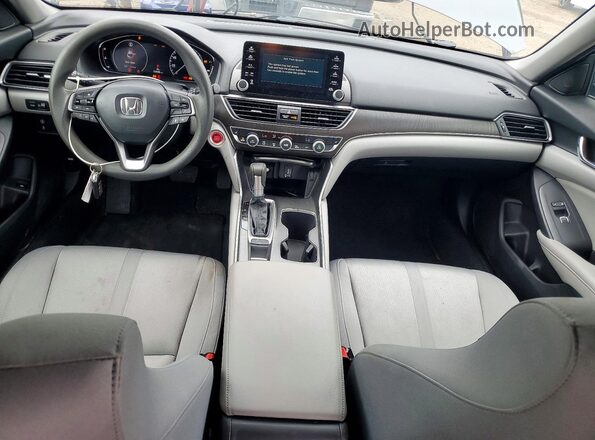 1HGCV1F49LA097200 2020 HONDA ACCORD Серый Вид панели приборов