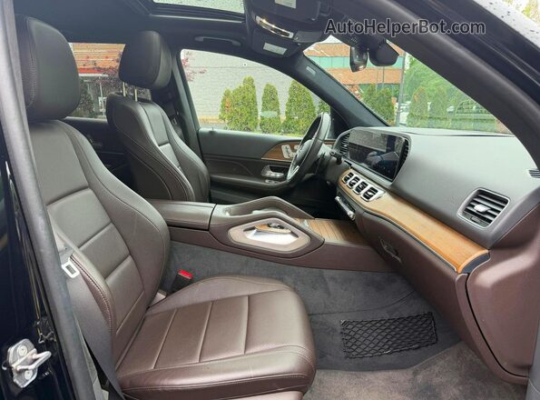 4JGFB4KE3LA035534 2020 MERCEDES-BENZ GLE Черный Вид задней части салона