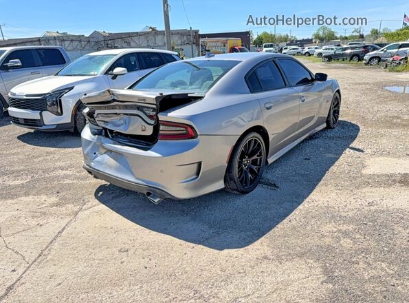 2C3CDXGJ7JH253164 2018 DODGE CHARGER Gray წინა ხედი