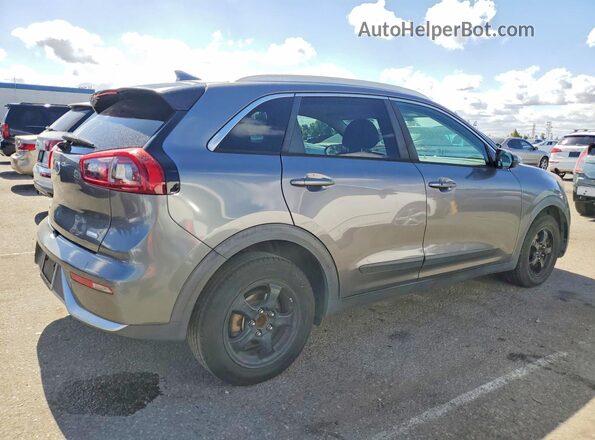 KNDCB3LC6J5161472 2018 KIA NIRO Серый Передняя правая четверть