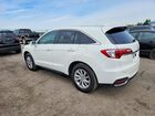 2018 Acura Rdx Белый vin: 5J8TB4H33JL026445