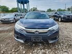 2018 Honda Civic Touring Синий vin: JHMFC1F99JX011972