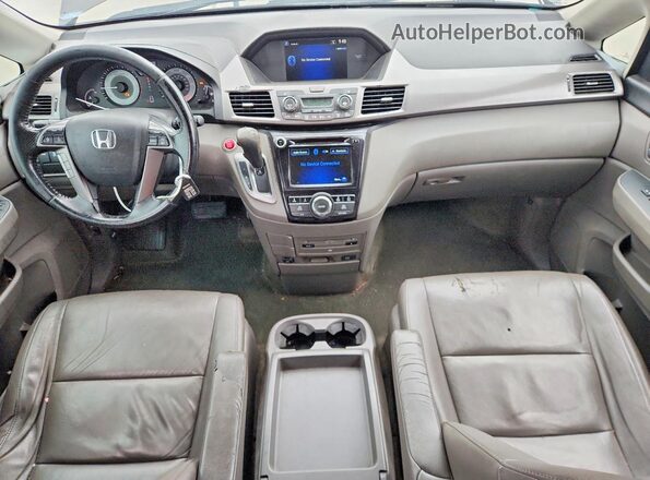 5FNRL5H66GB027591 2016 HONDA ODYSSEY Серый Вид щитка приборов