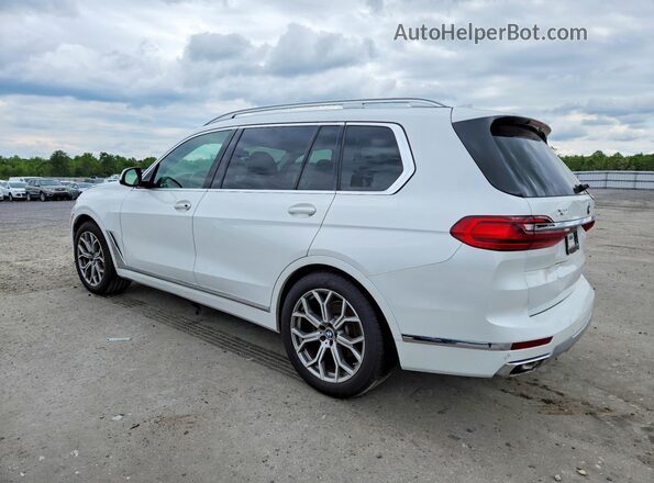5UXCW2C57KL089743 2019 BMW X7 White Tył prawy