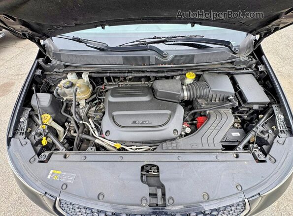 2C4RC1BG4MR538937 2021 CHRYSLER PACIFICA Черный Вид салона спереди