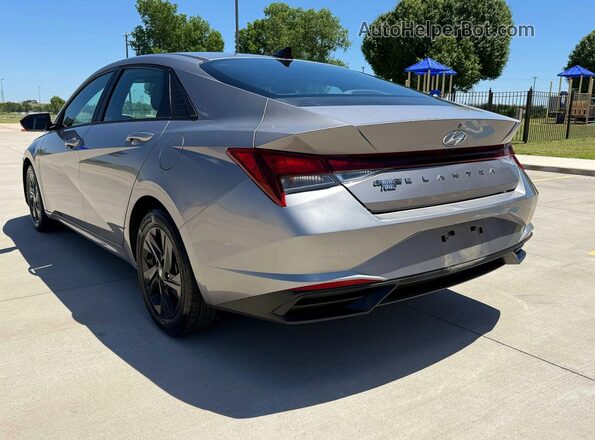KMHLM4AG3MU192044 2021 HYUNDAI ELANTRA Серый Передняя правая четверть