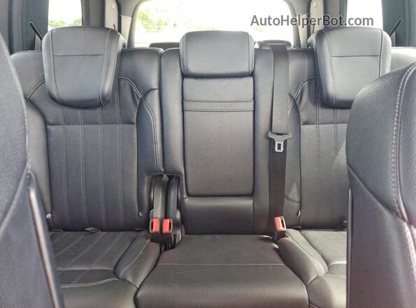 4JGDF6EE6HA847579 2017 MERCEDES-BENZ GLS-CLASS Белый Вид задней части салона