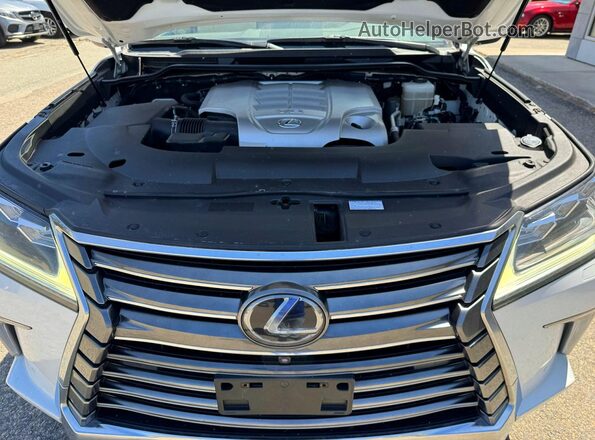 JTJHY7AX2J4263193 2018 LEXUS LX White Widok wnętrza z tyłu