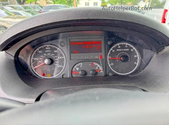 3C6TRVAG0HE513562 2017 RAM PROMASTER Белый Вид щитка приборов