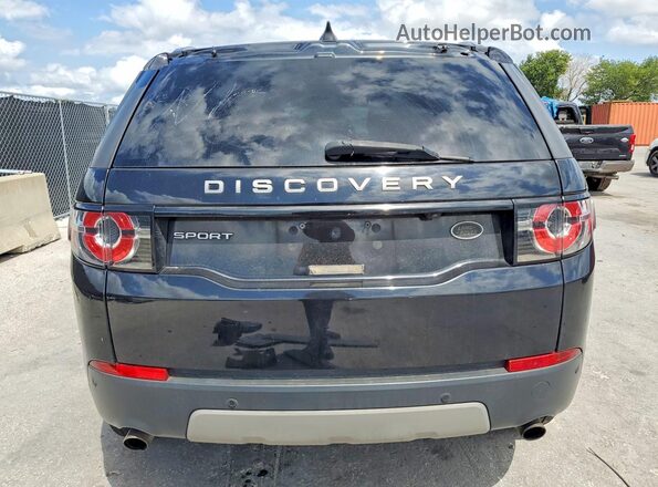 SALCP2FX0KH809116 2019 LAND ROVER DISCOVERY Black Widok wnętrza z przodu