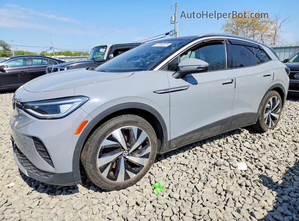 WVGKMPE2XMP060120 2021 VOLKSWAGEN ID.4 Gray Задня ліва чверть