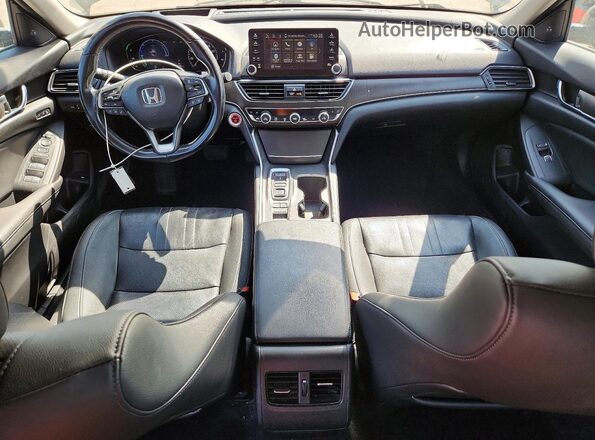 1HGCV3F90LA011263 2020 HONDA ACCORD Black Вид щитка приладів