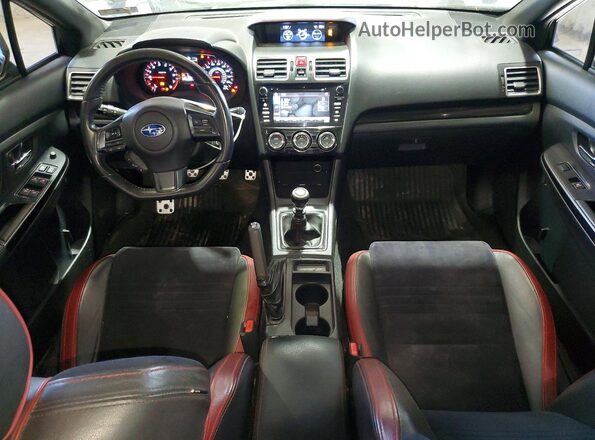 JF1VA1B68K9817778 2019 SUBARU WRX Black Instrument cluster view