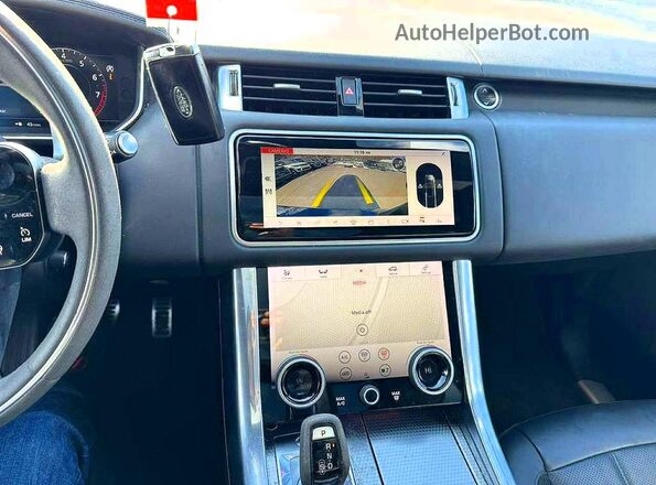 SALWS2SU1KA866425 2019 LAND ROVER RANGE Черный Вид задней части салона