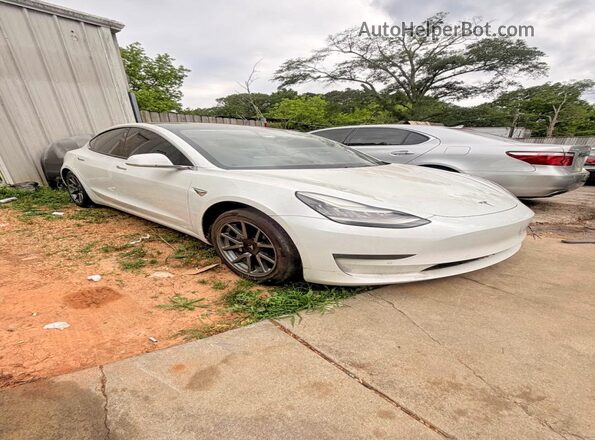 5YJ3E1EA4LF797316 2020 TESLA MODEL 3 Белый Передняя левая четверть