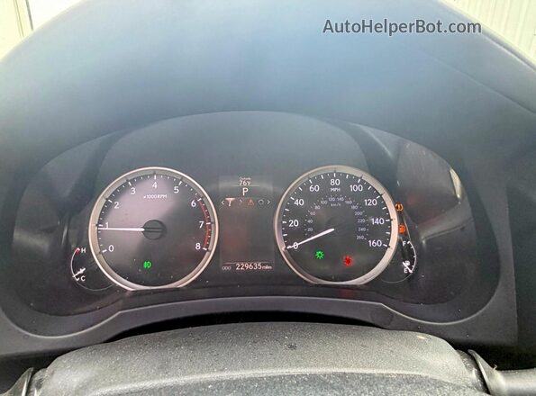 JTHBA1D28G5008169 2016 LEXUS IS Серый Вид щитка приборов