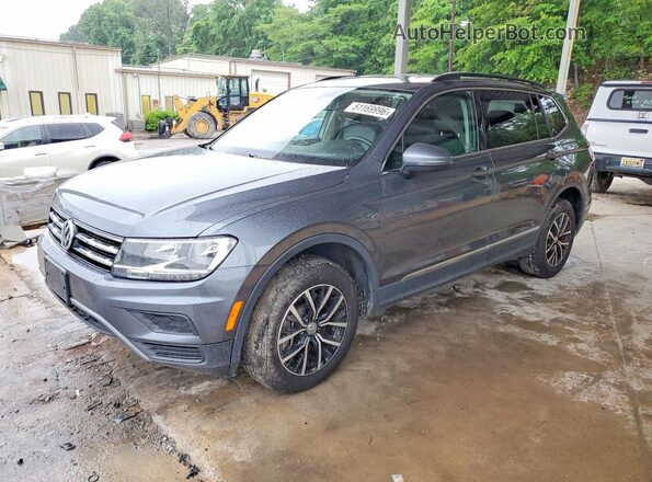 3VV3B7AX8MM039001 2021 VOLKSWAGEN TIGUAN Серый Передняя левая четверть