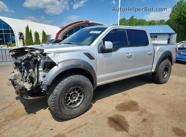 1FTFW1RG7HFB54311 2017 FORD F150 Silver Передня ліва чверть