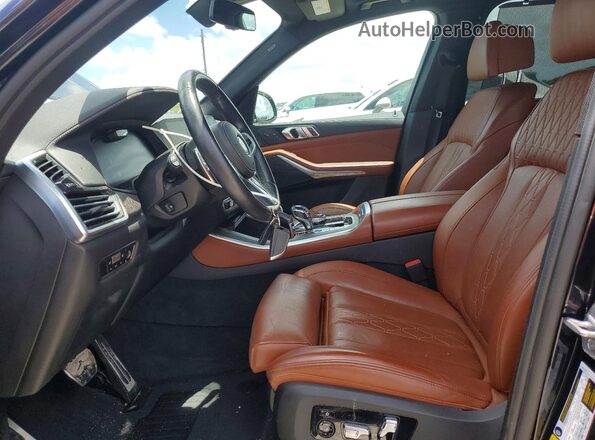 5UXTA6C07N9L65690 2022 BMW X5 Черный Вид панели приборов