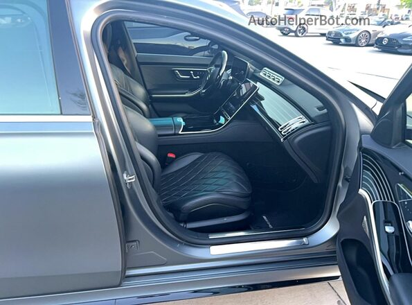 W1K6G6DB1NA105593 2022 MERCEDES-BENZ S Gray Widok z tyłu