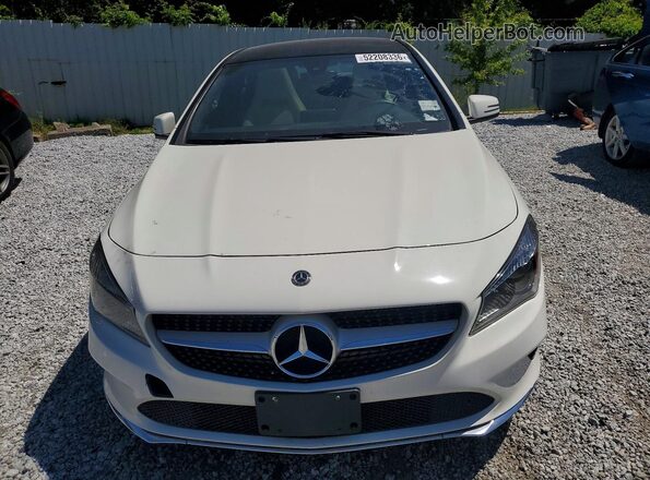 WDDSJ4GB1JN543209 2018 MERCEDES-BENZ CLA-CLASS White Вид ззаду