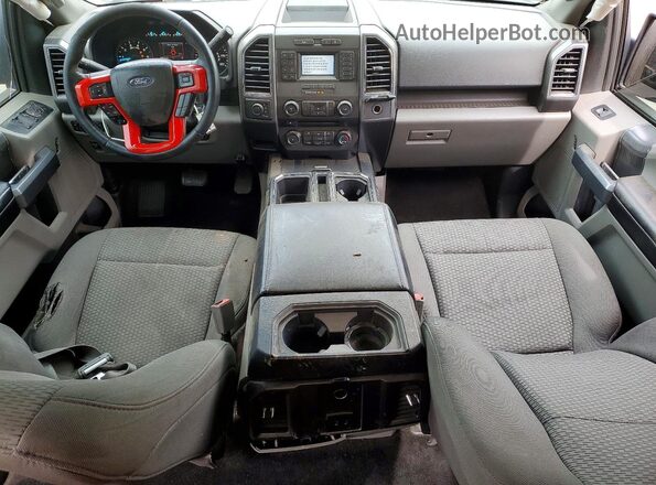 1FTEW1EP3JKC23526 2018 FORD F150 Черный Вид панели приборов