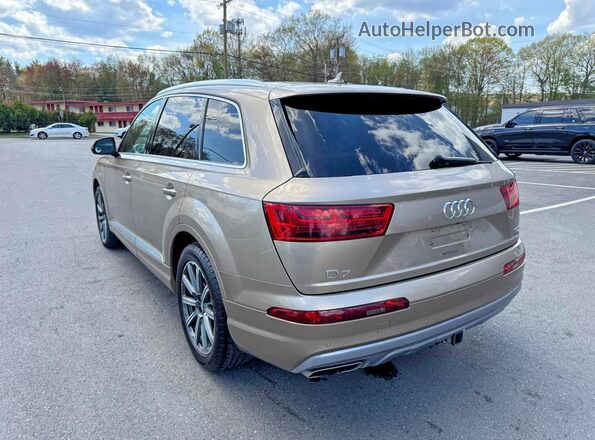 WA1LAAF70JD001772 2018 AUDI Q7 Tan უკანა მარჯვენა