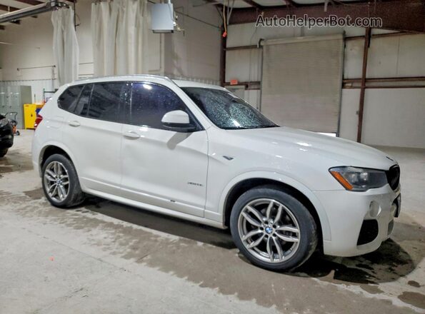 5UXWX7C56H0U42815 2017 BMW X3 Белый Вид спереди