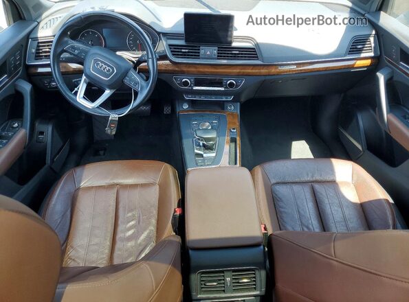 WA1BNAFY1J2055019 2018 AUDI Q5 Серый Вид щитка приборов